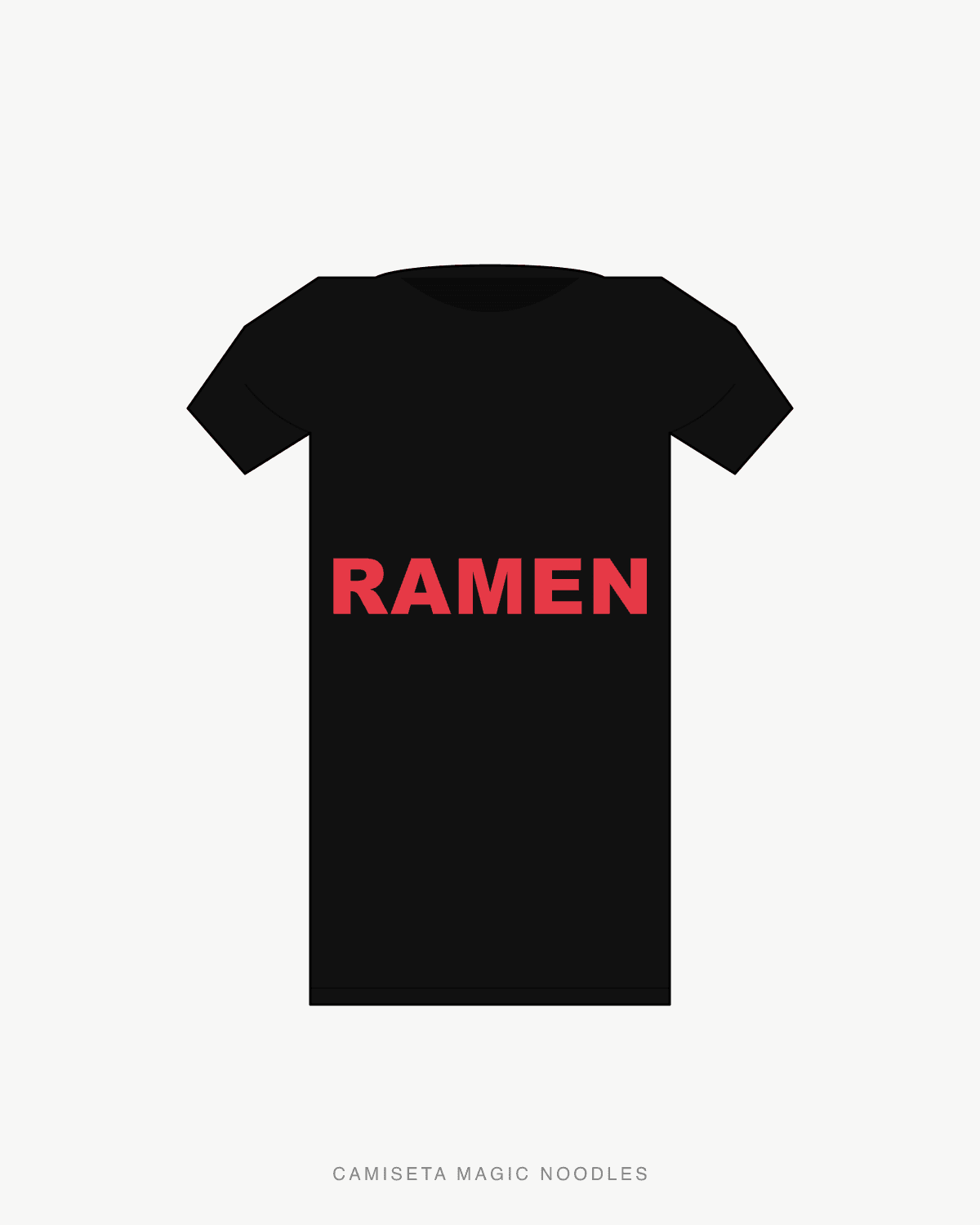Camiseta Magic Noodles — front