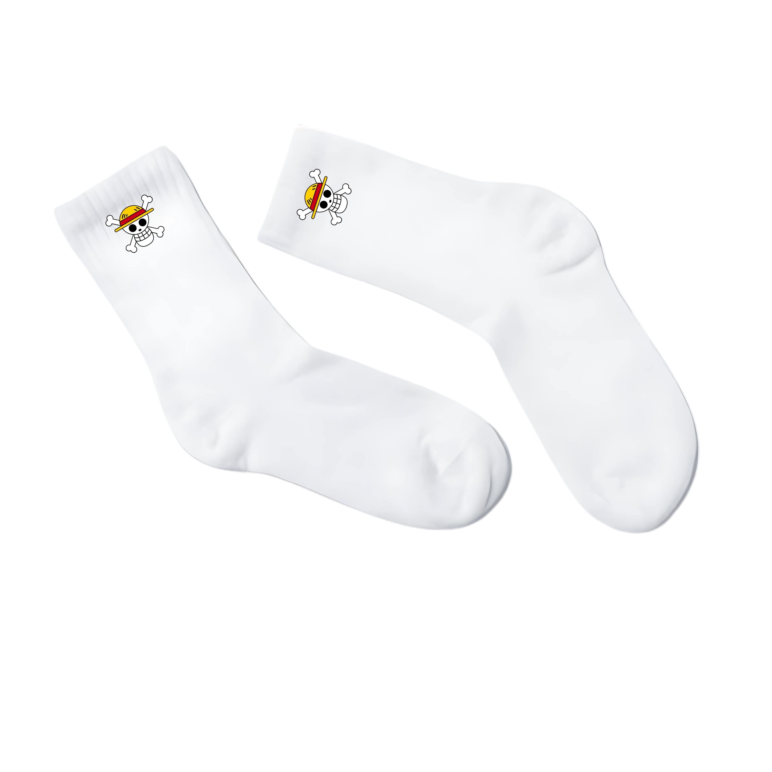Medias Blancas One Piece – Sombrero de Paja