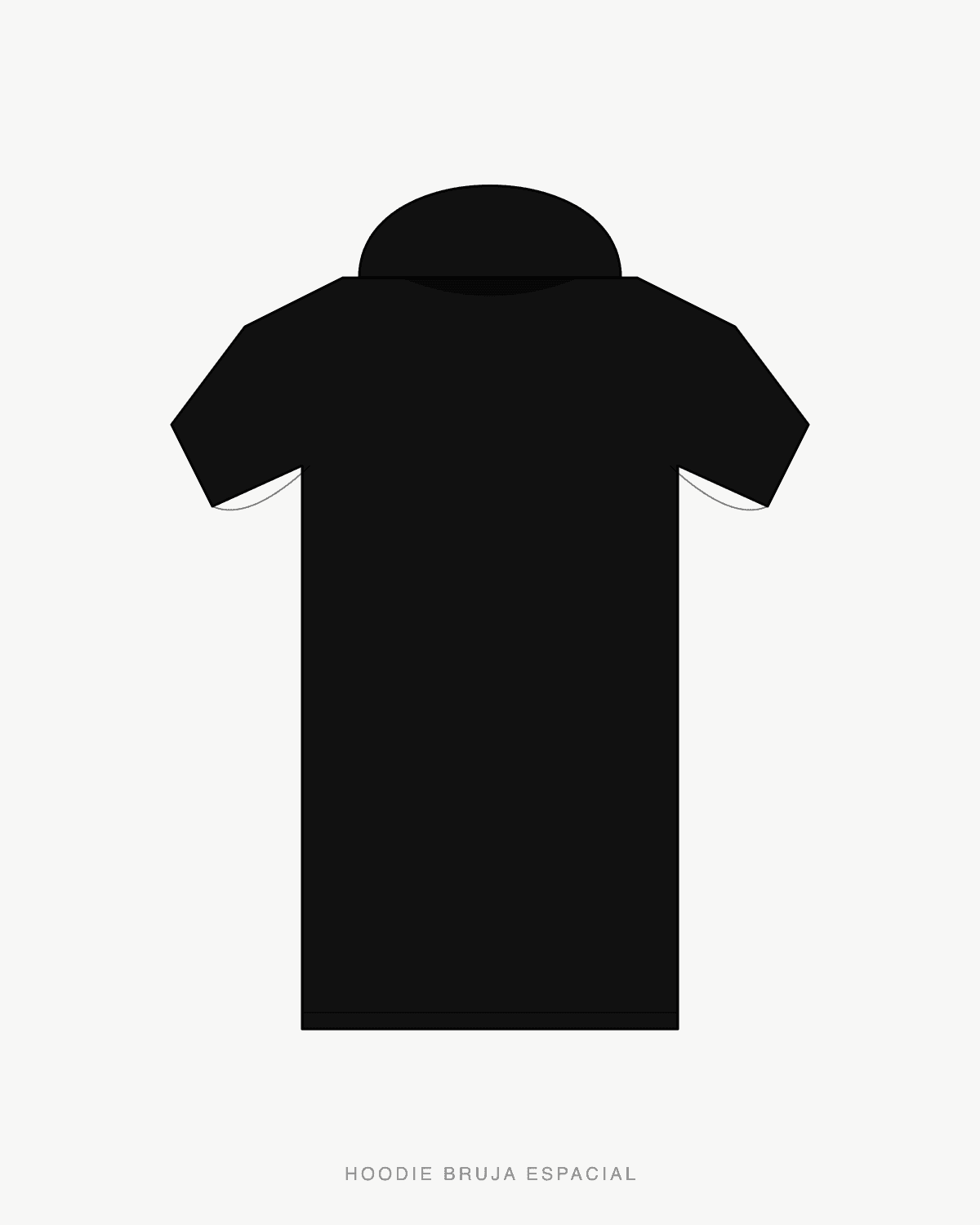 Hoodie Bruja Espacial — front