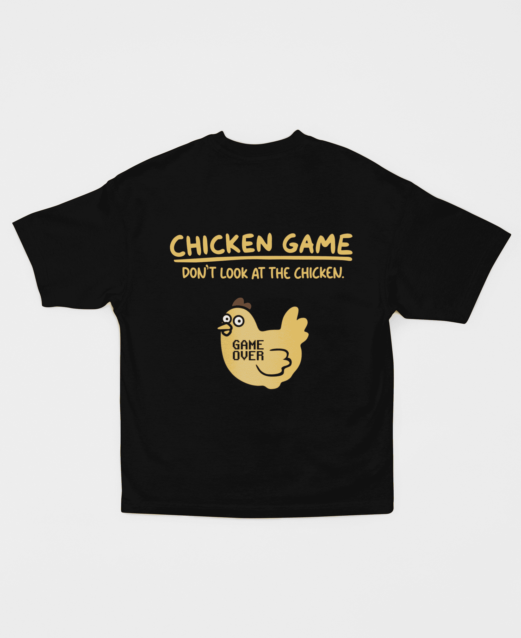 Camiseta -  Game Over Chicken