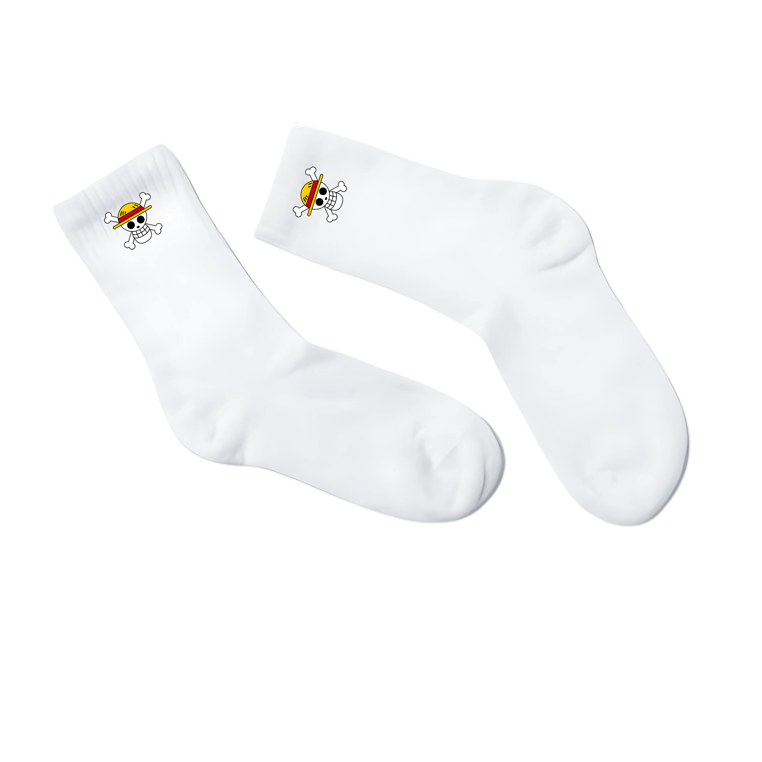Medias Blancas One Piece – Sombrero de Paja
